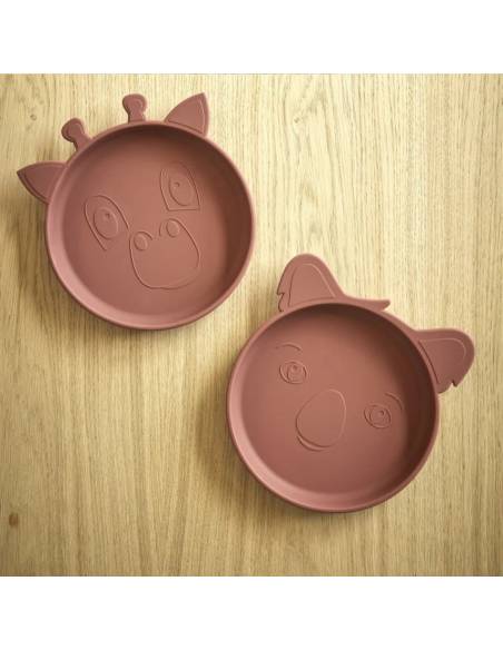 NU118 Akila plato 2-pack Koala Mahogany