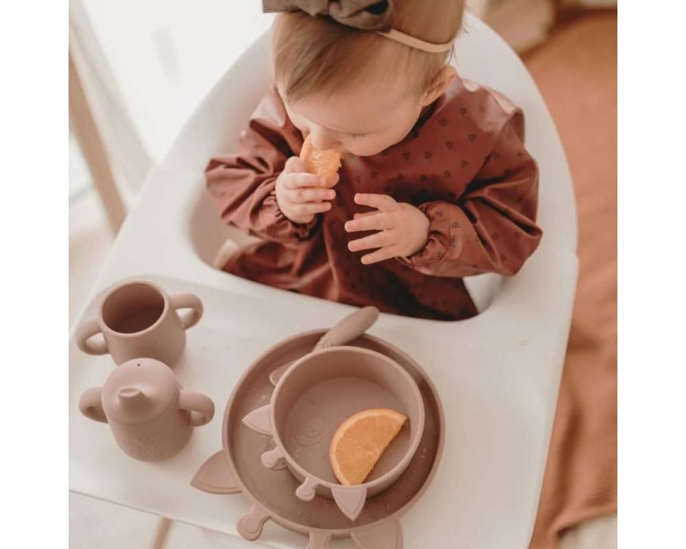 NU200 Luna babero mangas Mahogany leaf