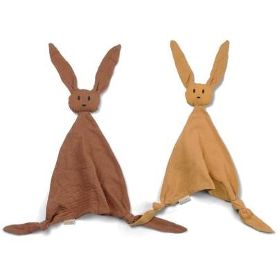 NU181 Ado doudou 2-pack Caramel Café / Golden Yell