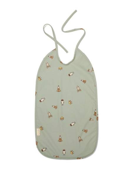 NU213 Alberte babero extra largo Light green- Spac