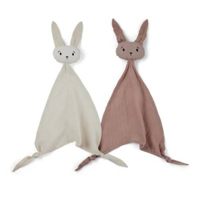 NU252 Ado doudou 2-pack Creme / Rose