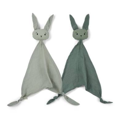 NU252 Ado doudou 2-pack Light green / Warm green