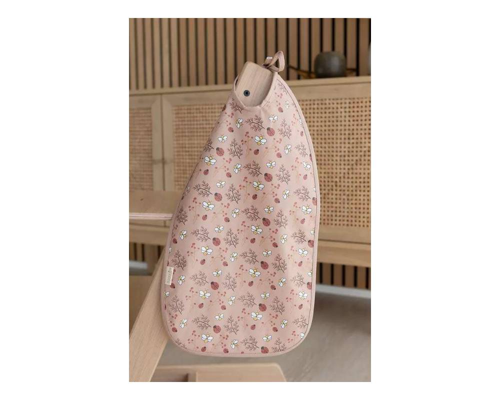 NU213 Alberte babero extra largo Sand - Flower bee