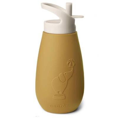 NU436 Pax botella silicona - 350 ml Dusty yellow