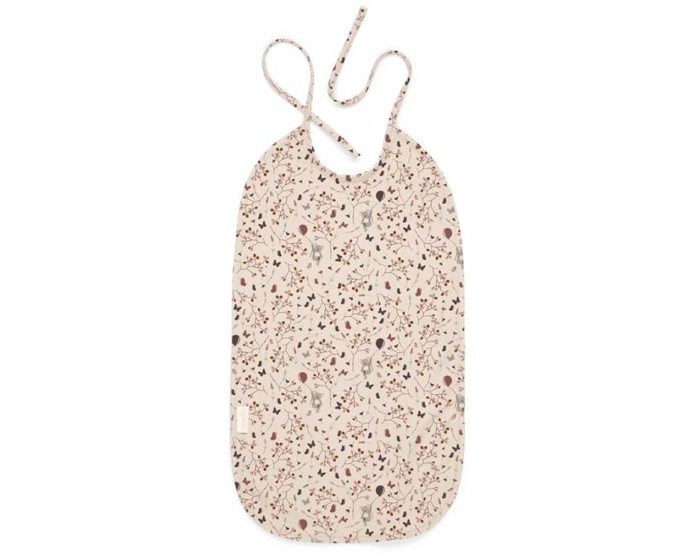 NU439 Alberte babero extra largo Koala Flower