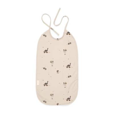 NU439 Alberte babero extra largo Music Dino