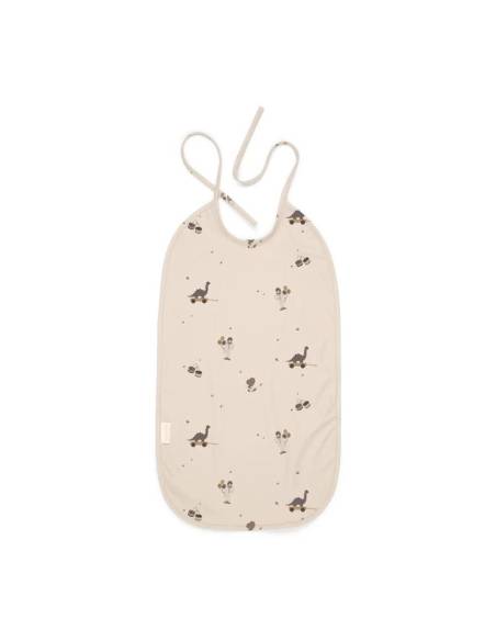 NU439 Alberte babero extra largo Music Dino