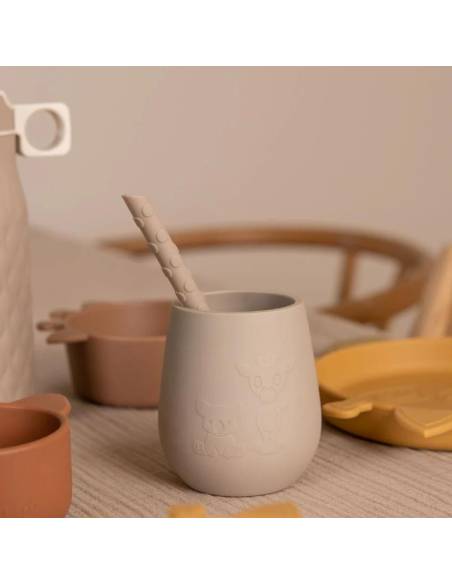 NU474 Ada cañas silicona 8-pack Brown mix