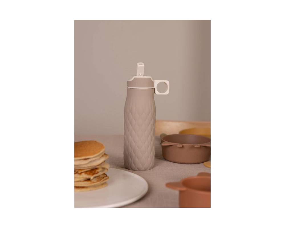 NU513 Nima botella silicona 400 ml Cobblestone