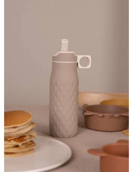 NU513 Nima botella silicona 400 ml Cobblestone