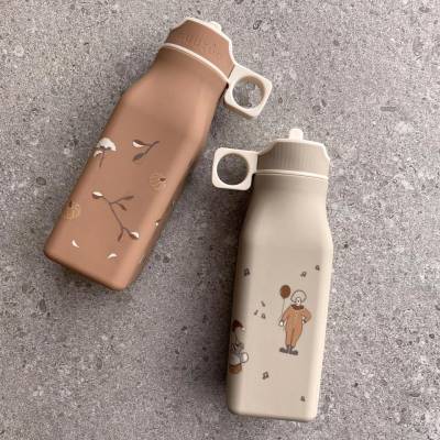 NU514 Storm botella silicona 450 ml Pumpkin flower 2