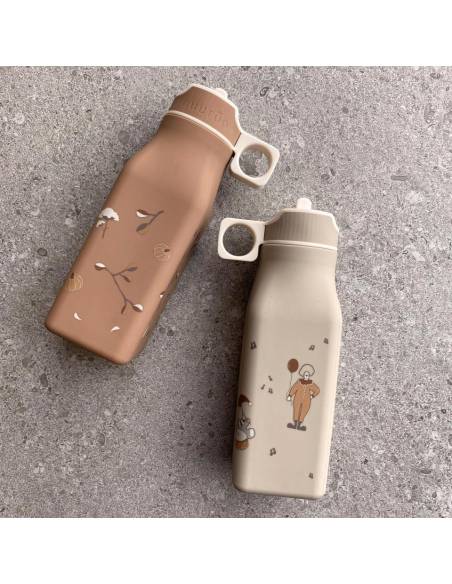 NU514 Storm botella silicona 450 ml Pumpkin flower