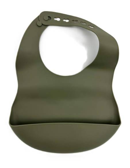 BABERO SILICONA GRIS