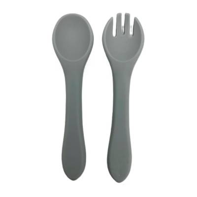 CUBIERTOS SILICONA GRIS