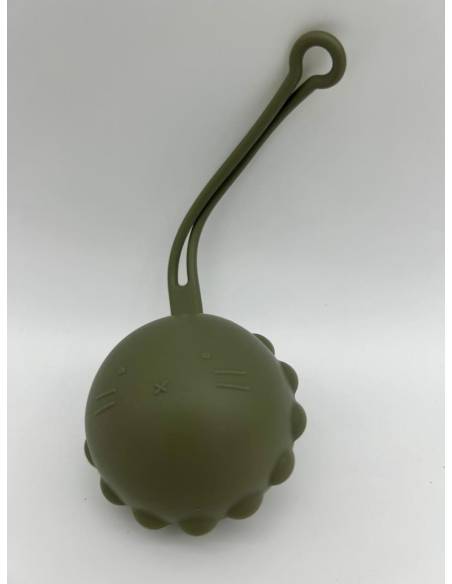 FUNDA CHUPETE SILICONA GRIS