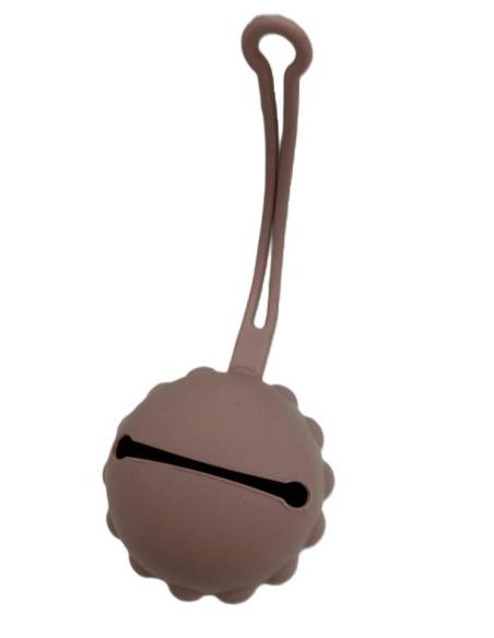 FUNDA CHUPETE SILICONA ROSA PALO
