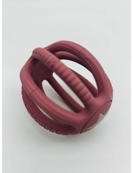 PELOTA MORDEDOR SILICONA ROSA