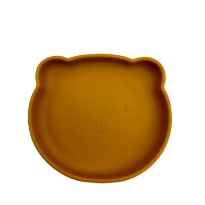 PLATO SILICONA MOSTAZA