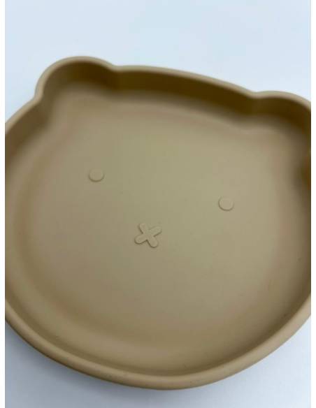 PLATO SILICONA BEIG
