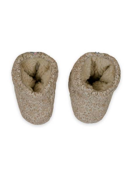 Socker Bota Taslon impermeable lana polar