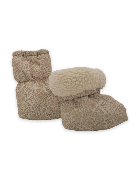 Socker Bota Taslon impermeable lana polar