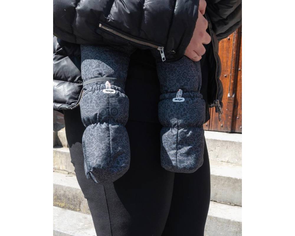 Socker Bota Taslon impermeable lana polar