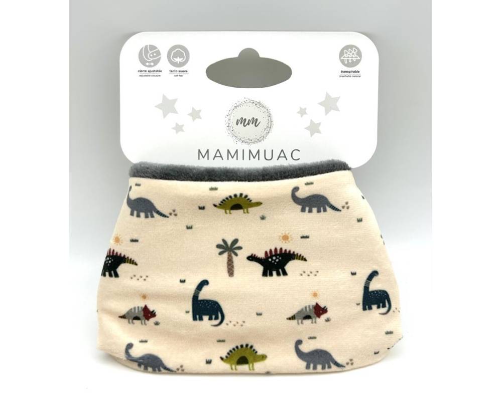 Cuello Pelo Dino crema