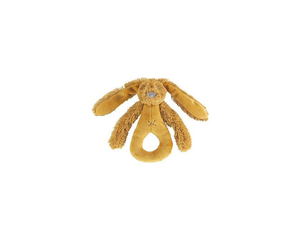 Ochre Rabbit Richie Rattle 18 cm