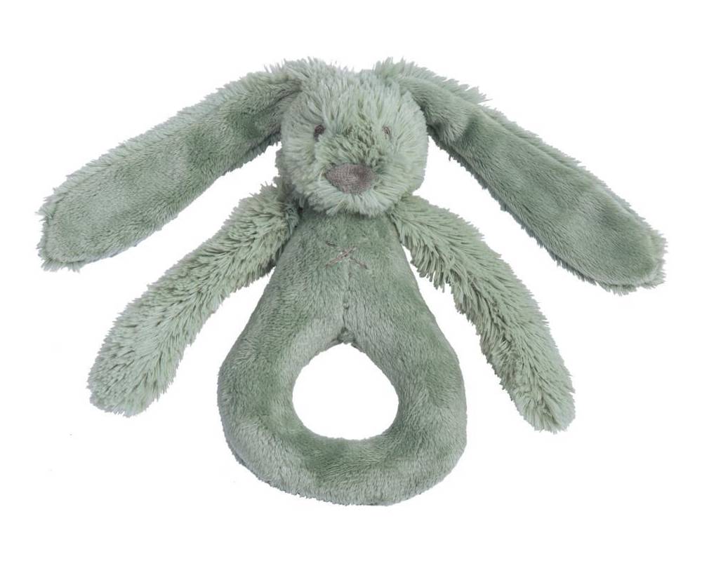 Green Rabbit Richie Rattle 18 cm