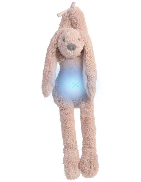 Old Pink Rabbit Richie Nightlight with soothing so
