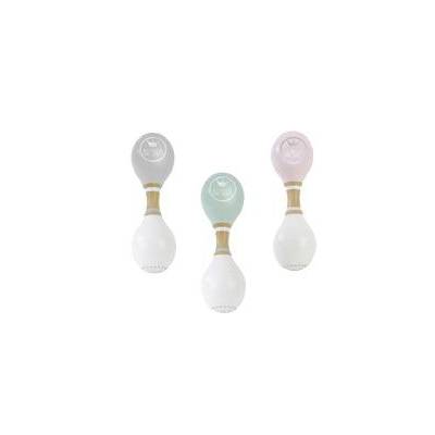Eco Friendly Wooden Maracas Grey in Giftbox
