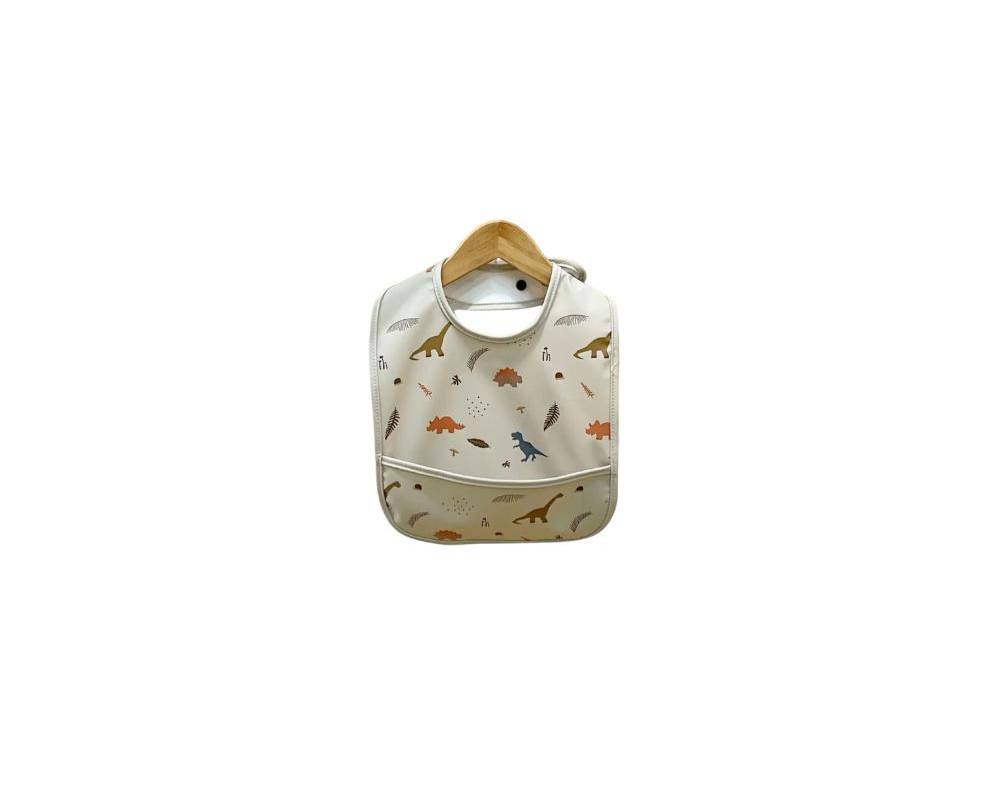 Babero Basic PU Dinos