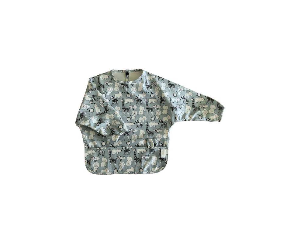 Babero Mangas PU Talla S Girafa