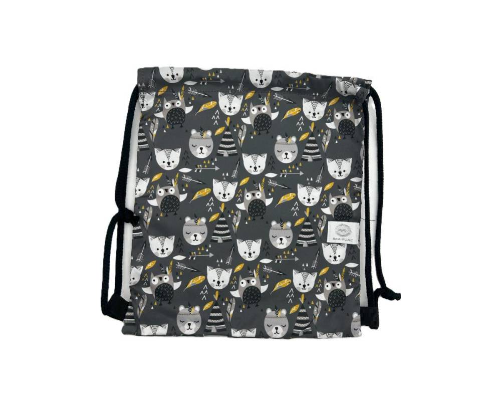 BOLSA MULTI PEQUE  MAPACHE MOSTAZA
