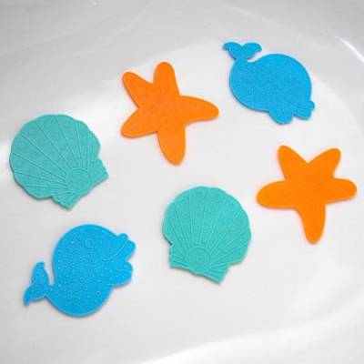 37 SET ANTIDESLIZANTE BAÑERA MINI  Pack 6u  