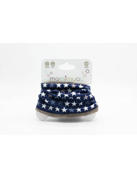 Cuello pelo estrella azul