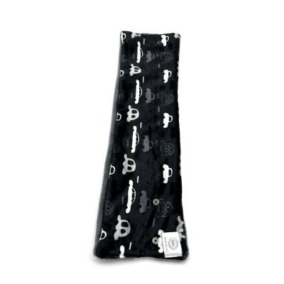Cuello pelo coches gris 2