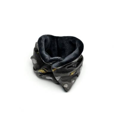 Cuello pelo Balloon gris