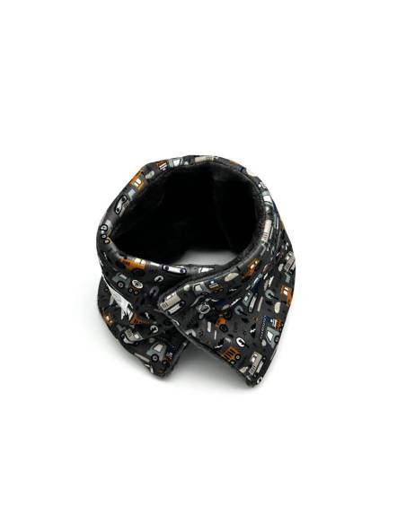 Cuello Pelo Tractor gris