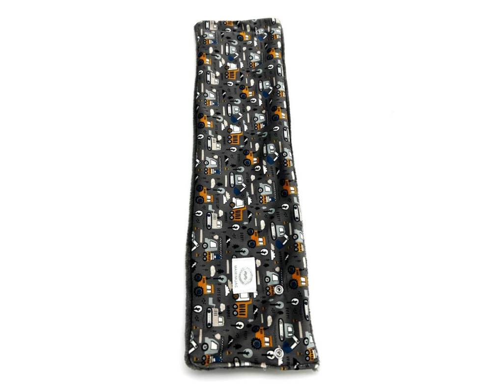 Cuello Pelo Tractor gris
