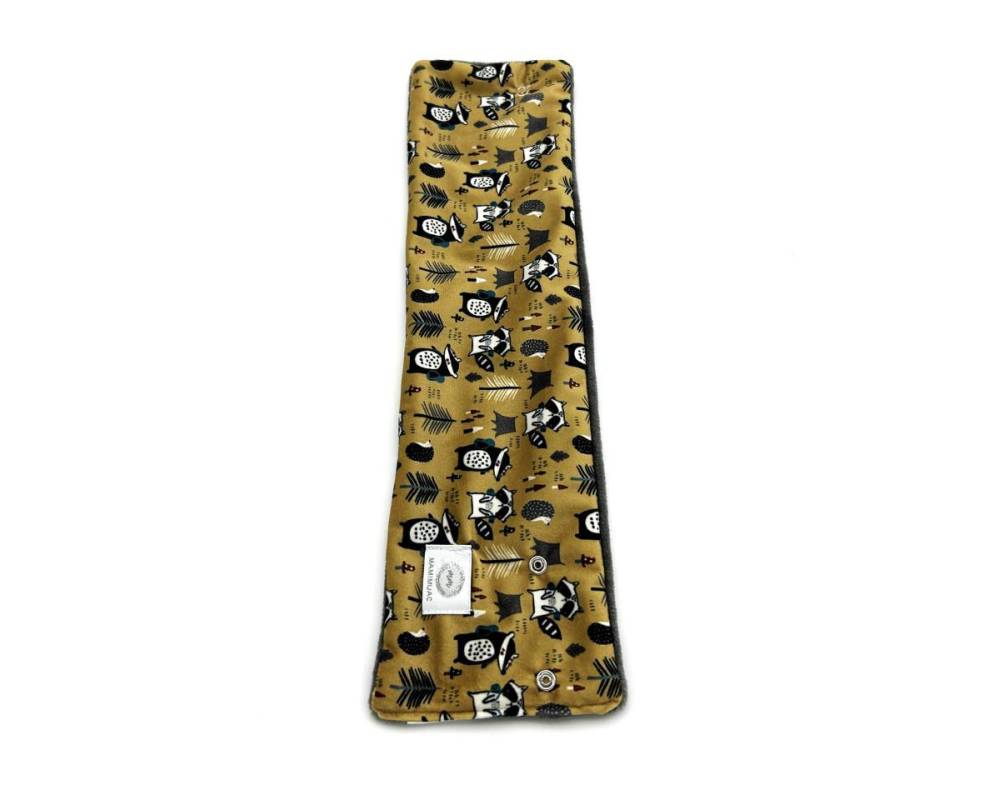 Cuello pelo Tejón mostaza
