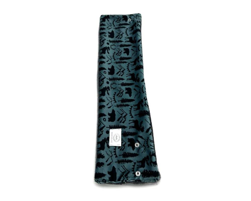 Cuello pelo Alce azul