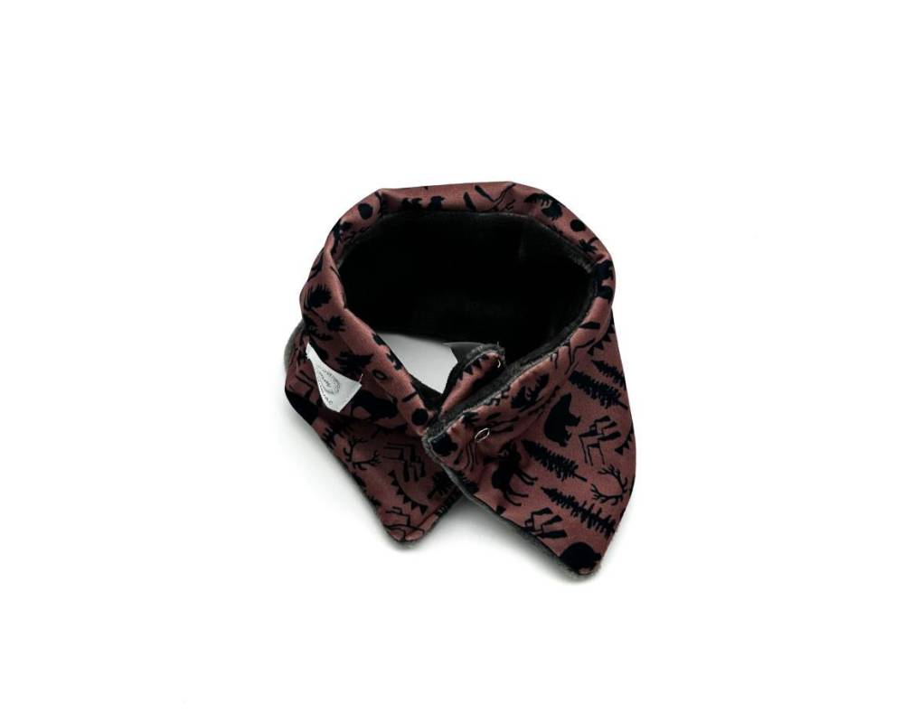 Cuello pelo Alce teja