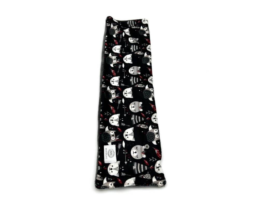 Cuello pelo Mapache rojo
