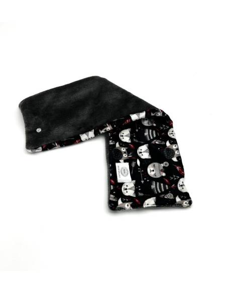Cuello pelo Mapache rojo