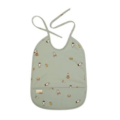 NU212 Ida babero con bolsillo Light green- Space