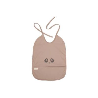 NU212 Ida babero con bolsillo Sand - Panda