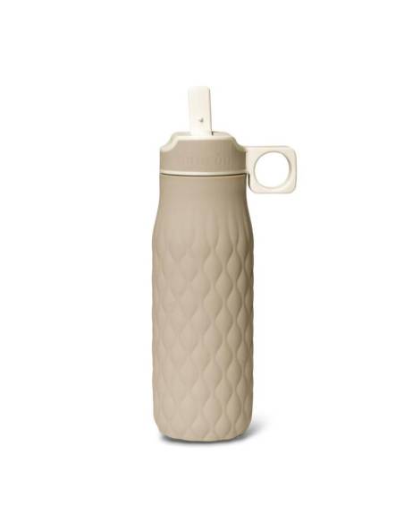 NU513 Nima botella silicona 400 ml Cobblestone