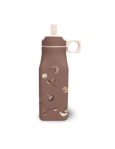 NU514 Storm botella silicona 450 ml Pumpkin flower