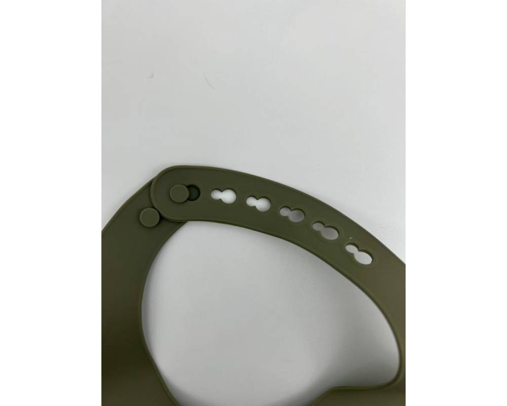 BABERO SILICONA GRIS